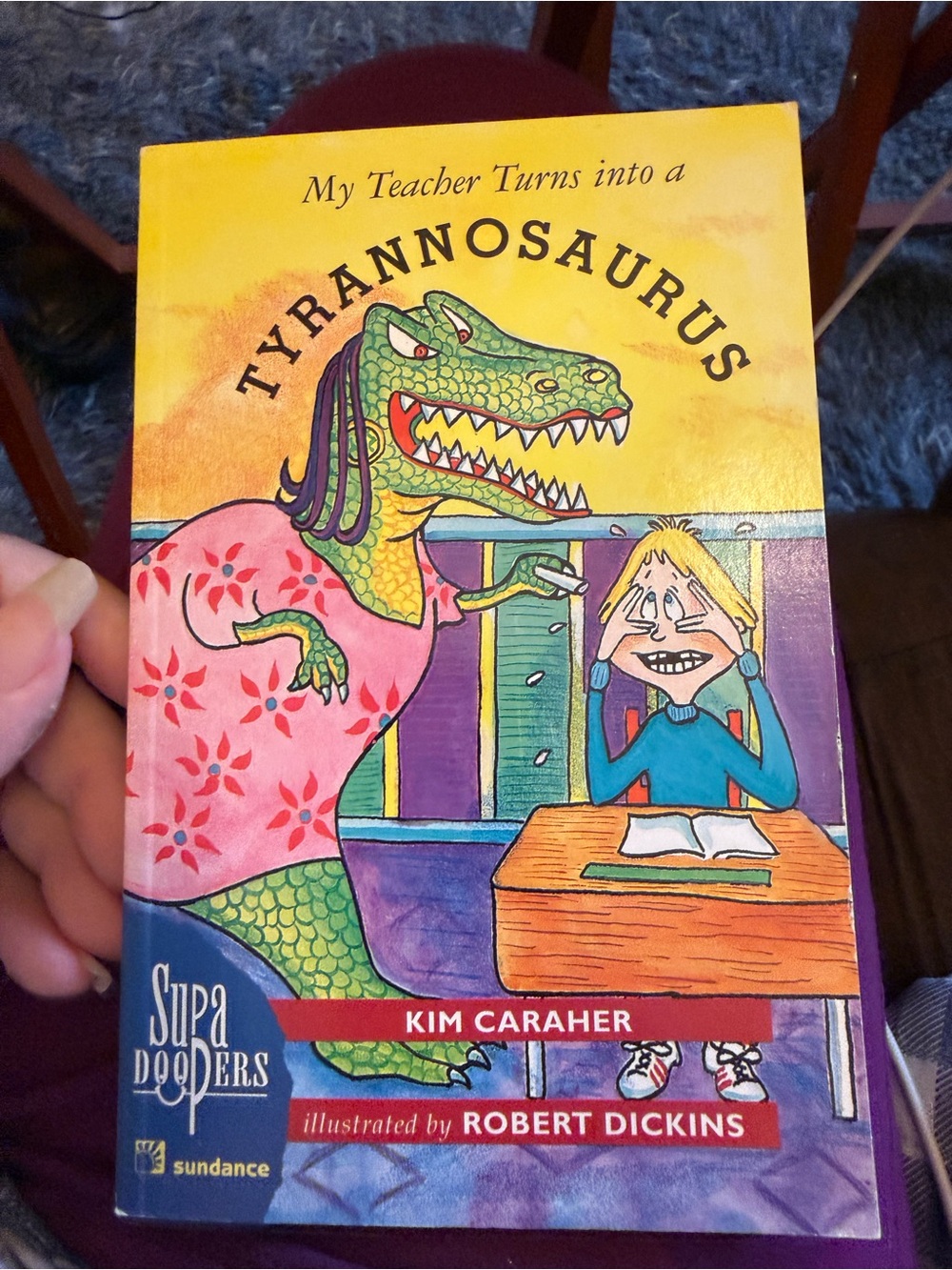 1990s Children’s Paperback Book Tyrannosaurus